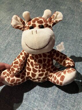 Naturally KIDS 8 Inch Giraffe Plush Stuffed Animal for Kids/Toddlers